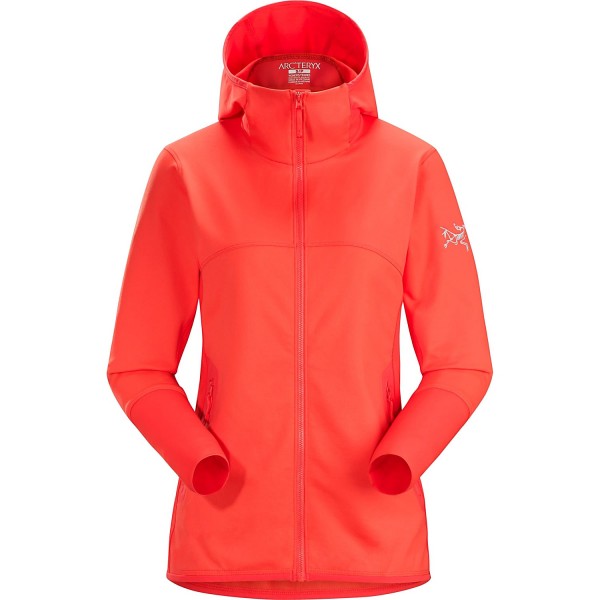 Maeven Hoody Womens Hard Coral