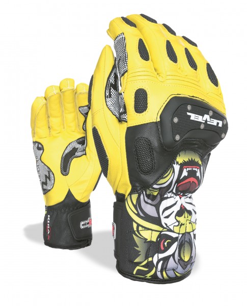 Glove SQ CF Yellow